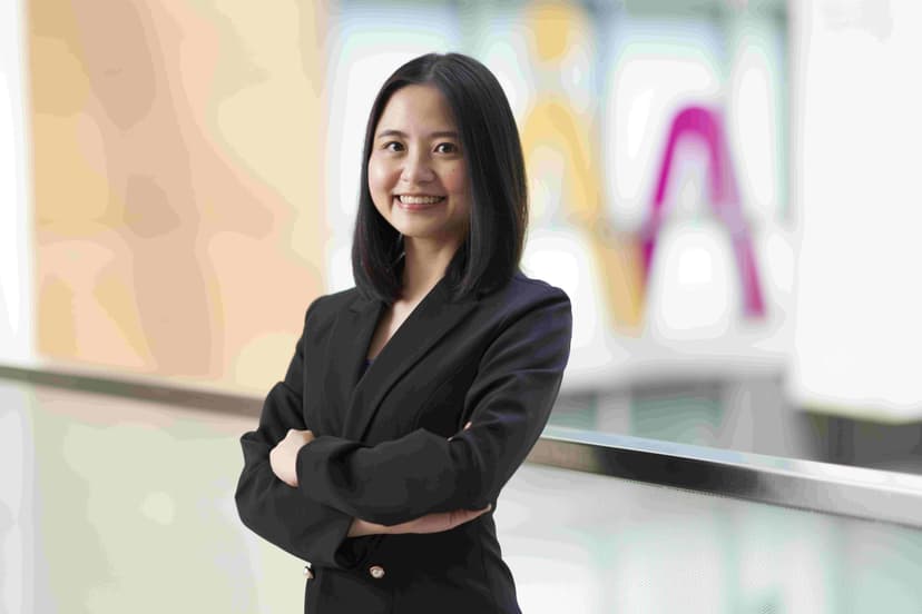 singapore woman with arms crossed